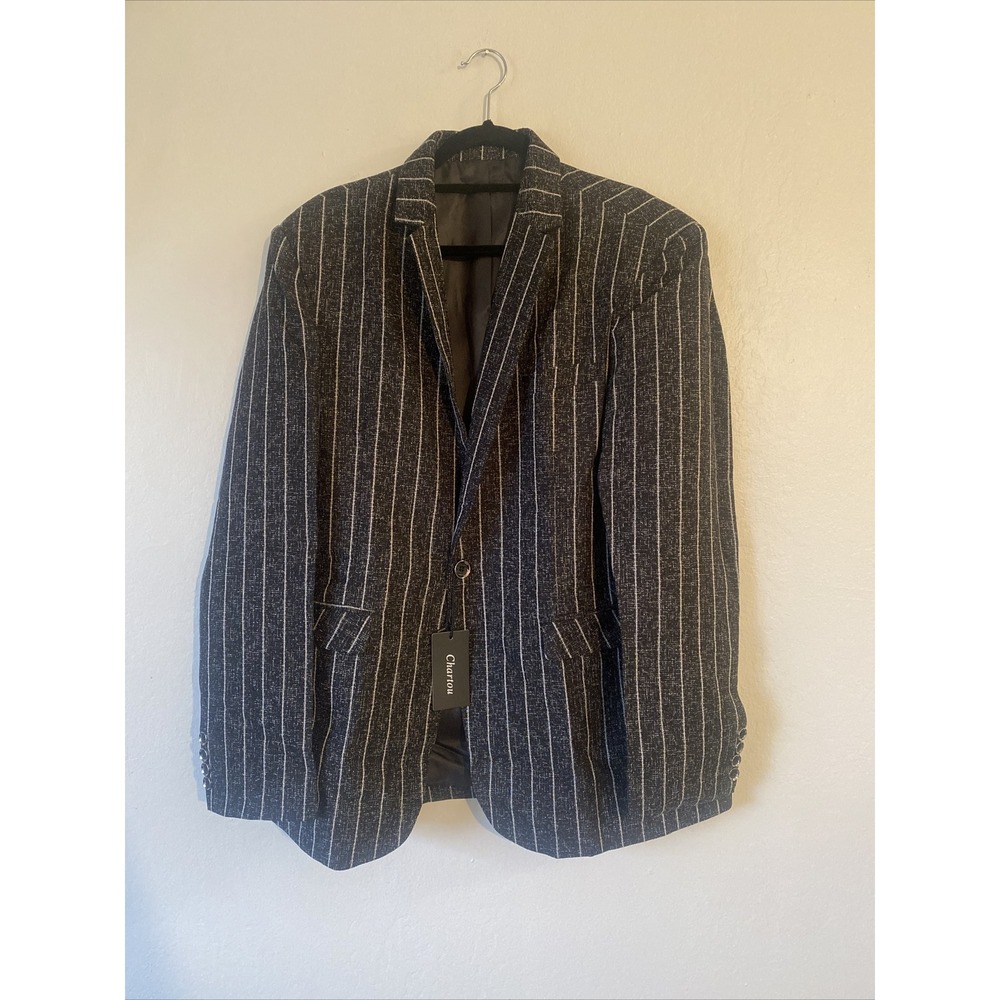 CHARTOU Men's Regular Fit Business/casual Blazer Lightweight Jacket M